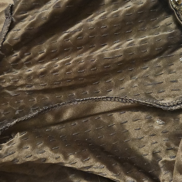 NITELINE Vintage Della Roufogali Bronze Sequinhalter longevening gown.Size4 NWT - Picture 16 of 16